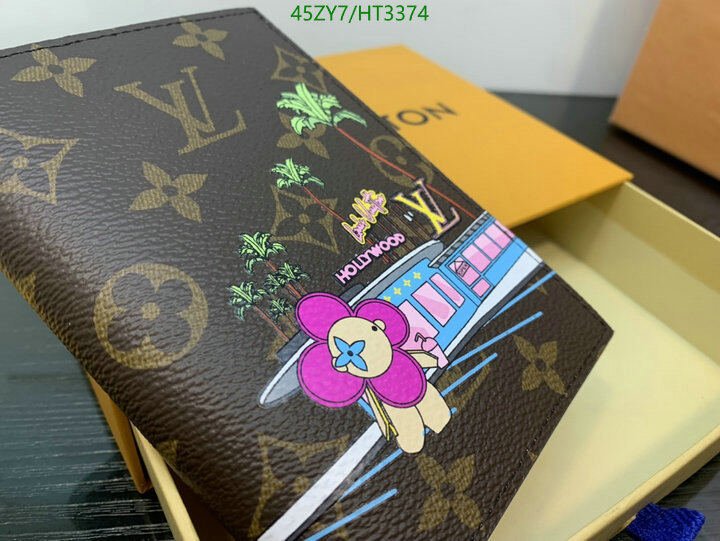 LV Bags-(4A)-Wallet-,Code: HT3374,$ 59USD