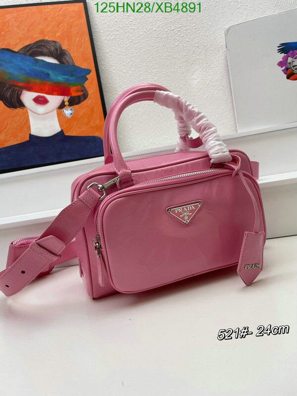 Prada Bag-(4A)-Handbag- Code: XB4891 $ 163USD