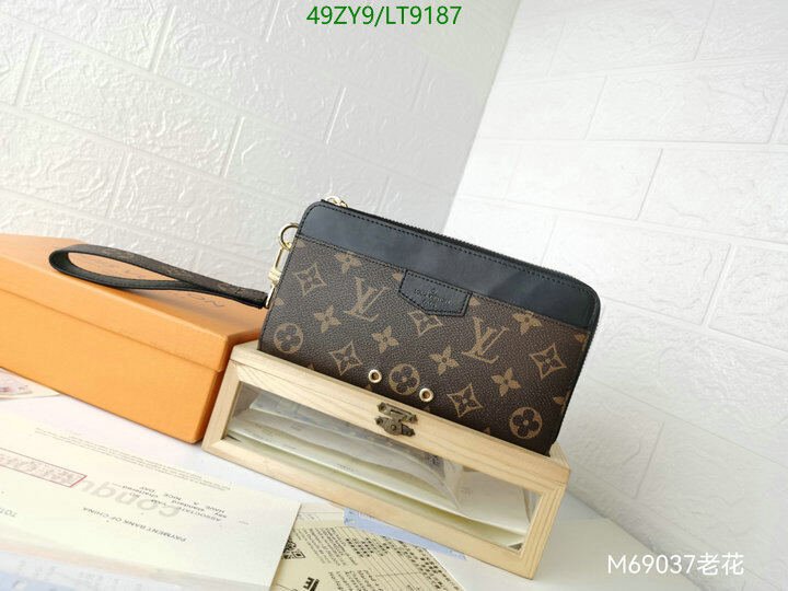 LV Bags-(4A)-Wallet-,Code: LT9187,$ 64USD