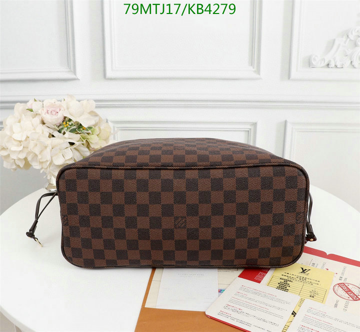 LV Bags-(4A)-Neverfull-,Code: KB4279,$ 103USD