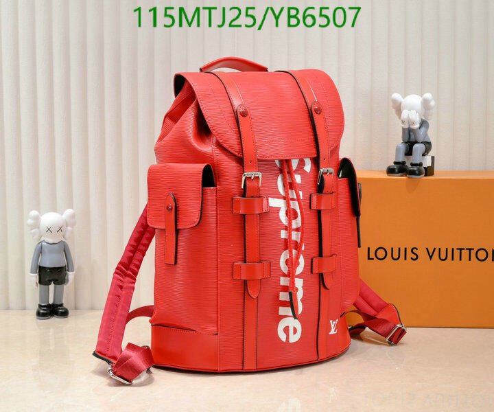 LV Bags-(4A)-Backpack-,Code: YB6507,$ 150USD