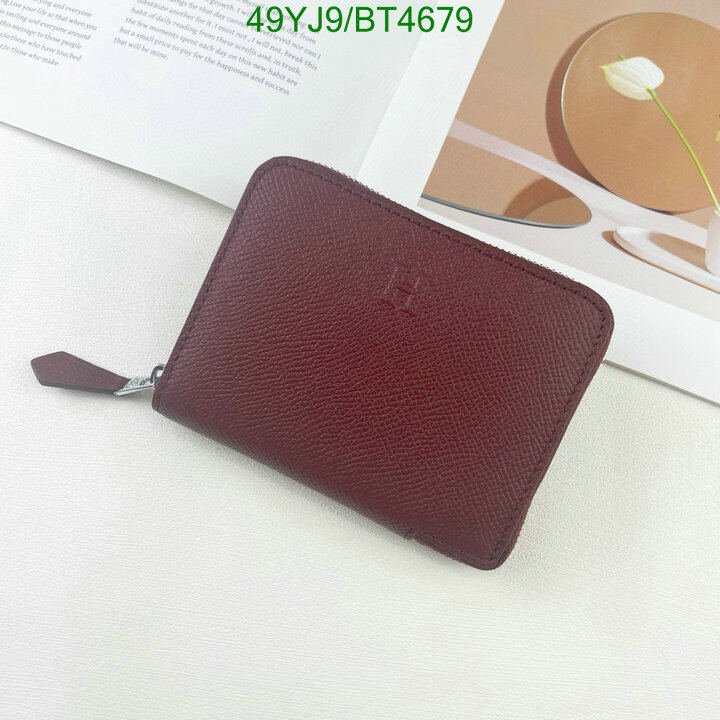 Hermes Bag-(4A)-Wallet- Code: BT4679 $ 64USD