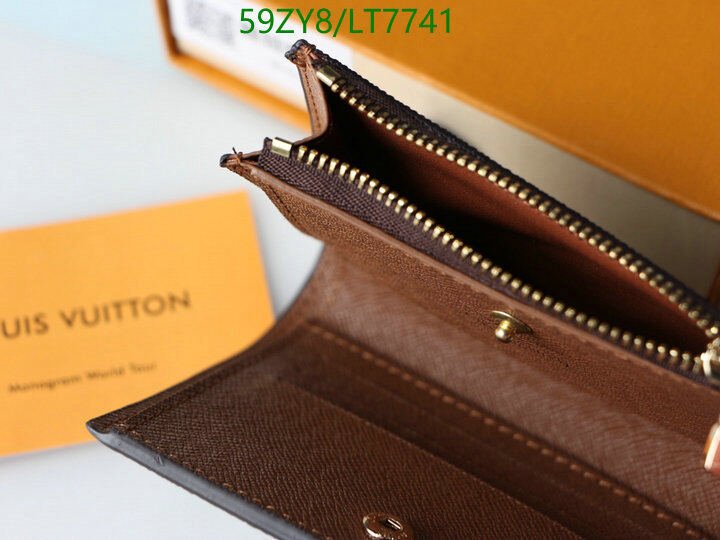 LV Bags-(4A)-Wallet-,Code: LT7741,$ 77USD