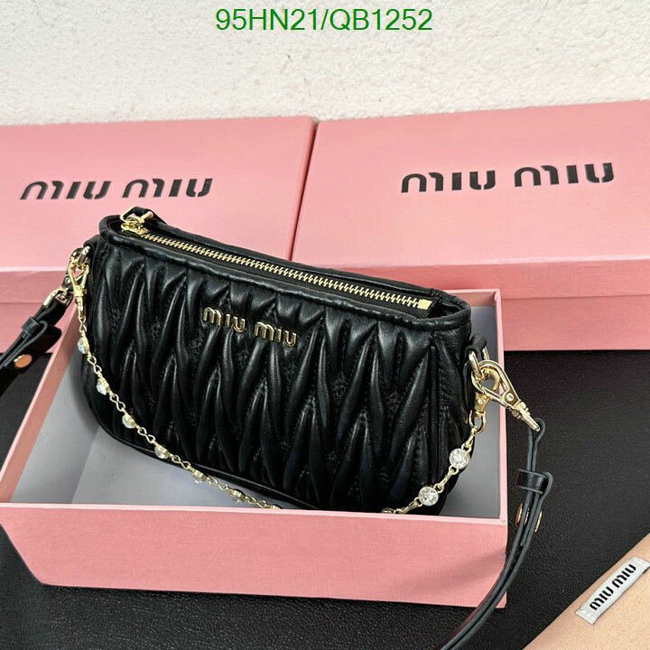Miu Miu Bag-(4A)-Diagonal- Code: QB1252 $ 124USD