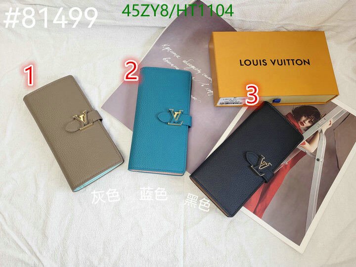 LV Bags-(4A)-Wallet-,Code: HT1104,$ 59USD