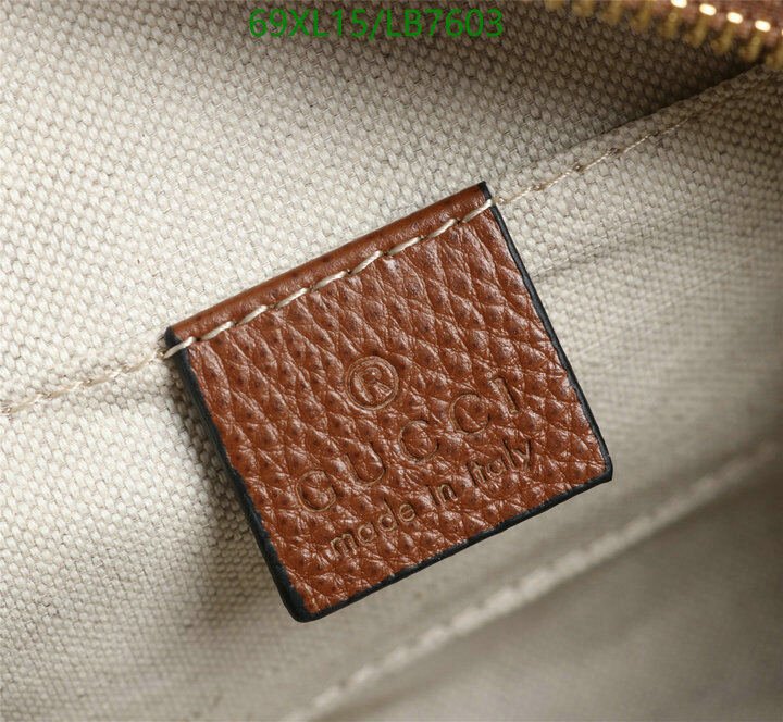 Gucci Bag-(4A)-Diagonal-,Code: LB7603,$ 90USD