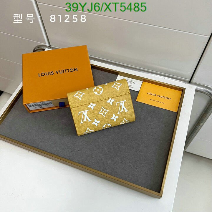 LV Bags-(4A)-Wallet-,Code: XT5485,$ 51USD