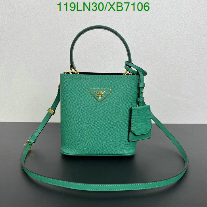 Prada Bag-(4A)-Bucket Bag- Code: XB7106 $ 155USD