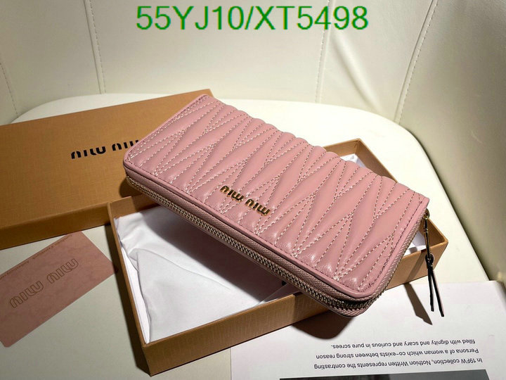 Miu Miu Bag-(4A)-Wallet-,Code: XT5498,$ 72USD
