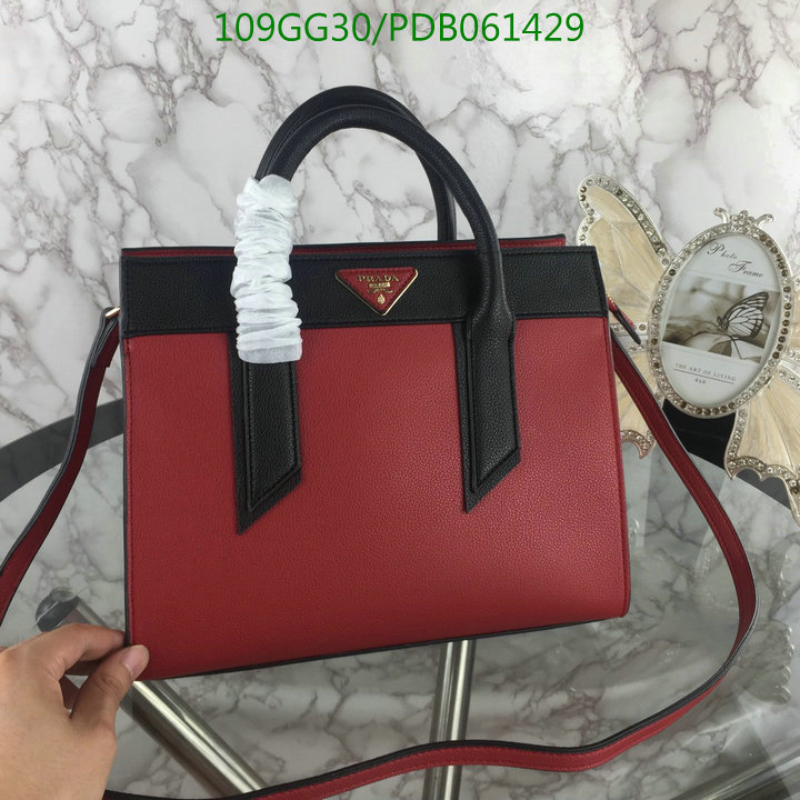 Prada Bag-(4A)-Handbag-,Code:PDB061429,$ 142USD