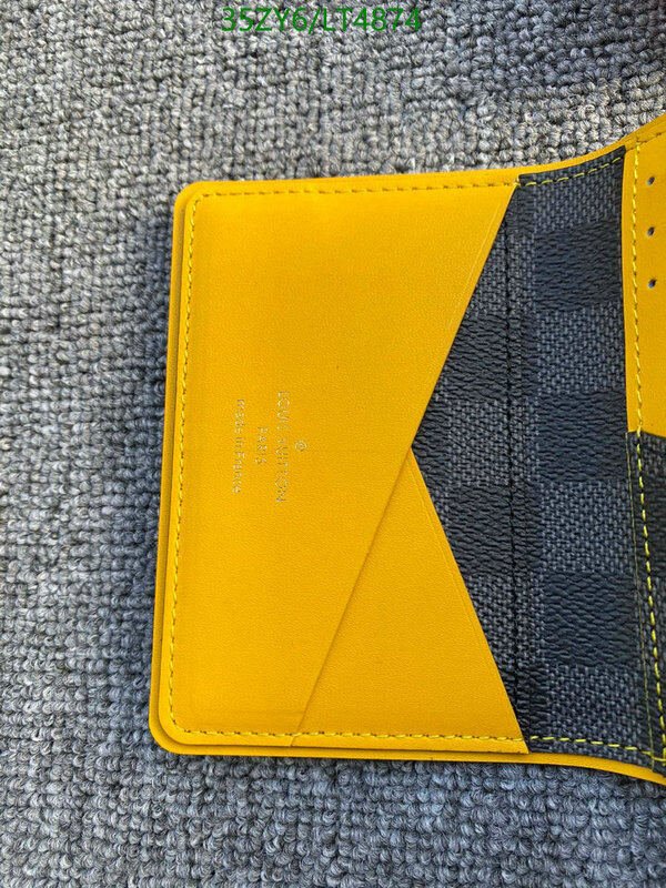 LV Bags-(4A)-Wallet-,Code: LT4874,$ 46USD