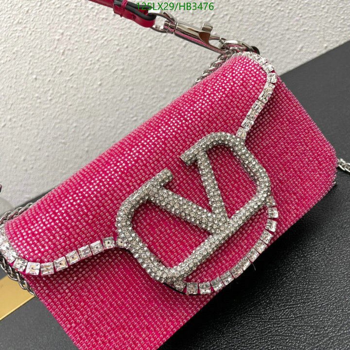 Valentino Bag-(4A)-LOC-V Logo ,Code: HB3476,$ 163USD