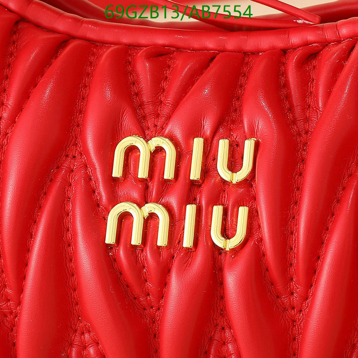 Miu Miu Bag-(4A)-Crossbody- Code: AB7554 $ 90USD