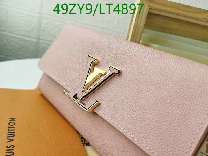LV Bags-(4A)-Wallet-,Code: LT4897,$ 64USD