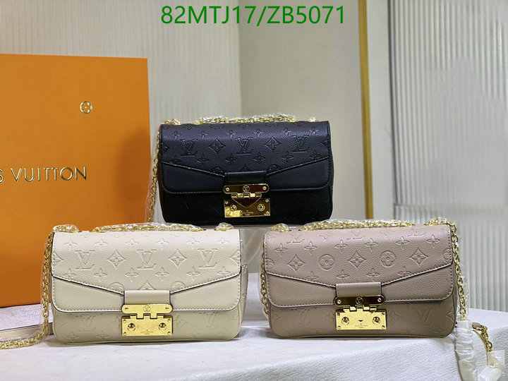 LV Bags-(4A)-Pochette MTis Bag-Twist-,Code: ZB5071,$ 107USD