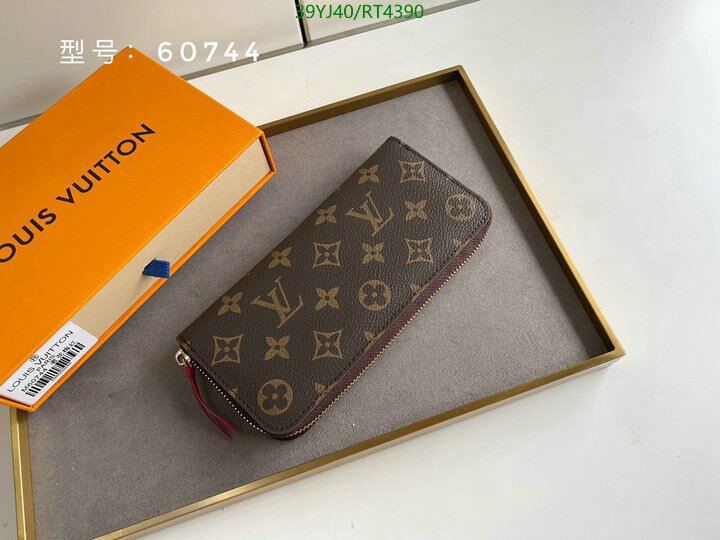 LV Bag-(4A)-Wallet- Code: RT4390 $ 51USD
