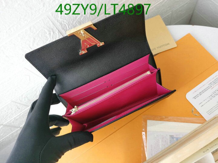 LV Bags-(4A)-Wallet-,Code: LT4897,$ 64USD