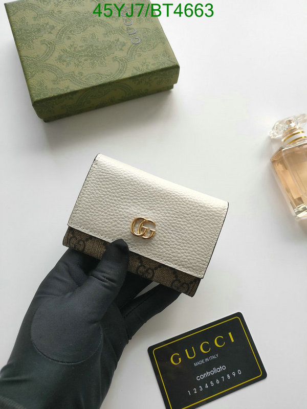 Gucci Bag-(4A)-Wallet- Code: BT4663 $ 59USD