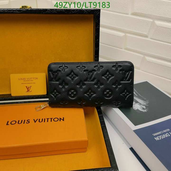 LV Bags-(4A)-Wallet-,Code: LT9183,$ 64USD