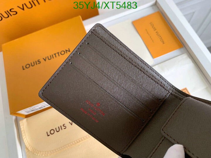 LV Bags-(4A)-Wallet-,Code: XT5483,$ 46USD