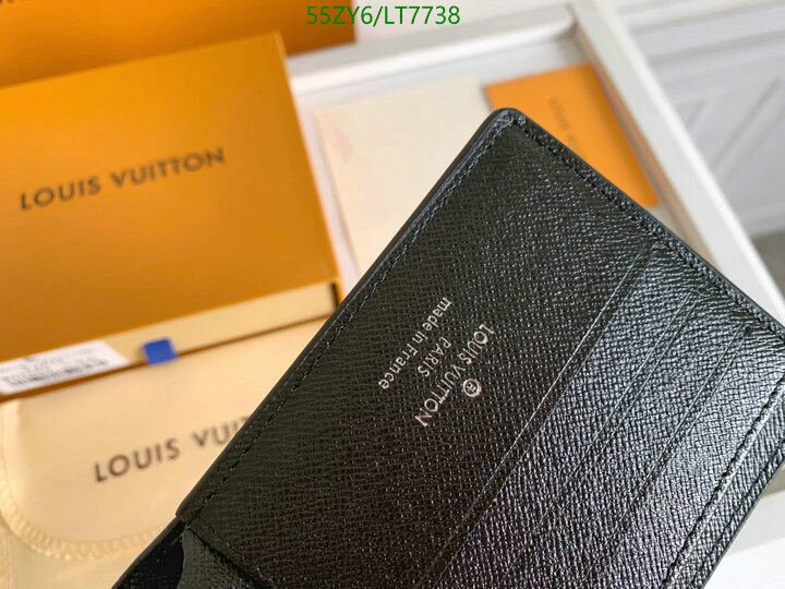 LV Bags-(4A)-Wallet-,Code: LT7738,$ 72USD