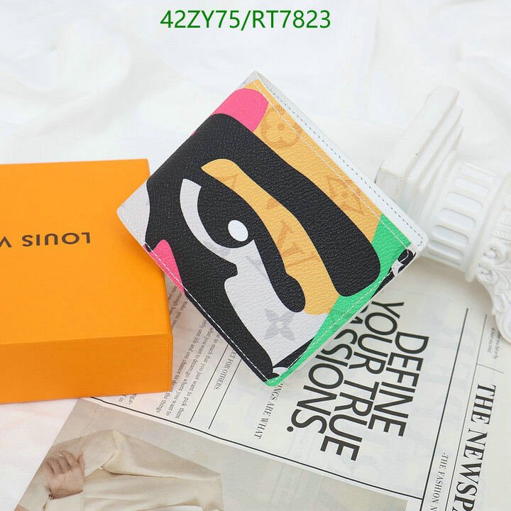 LV Bag-(4A)-Wallet- Code: RT7823 $ 55USD