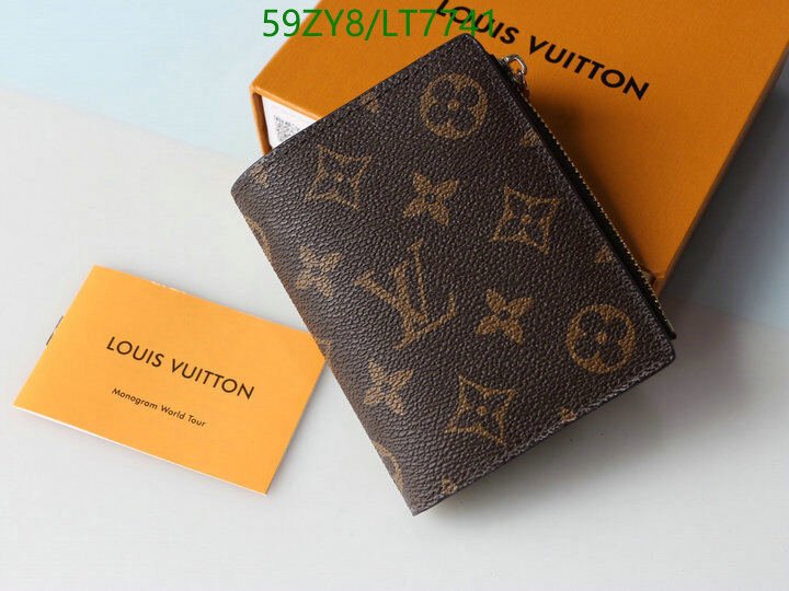 LV Bags-(4A)-Wallet-,Code: LT7741,$ 77USD