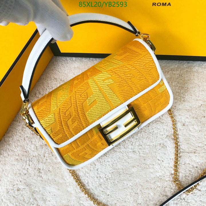 Fendi Bag-(4A)-Baguette-,Code: YB2593,$ 111USD