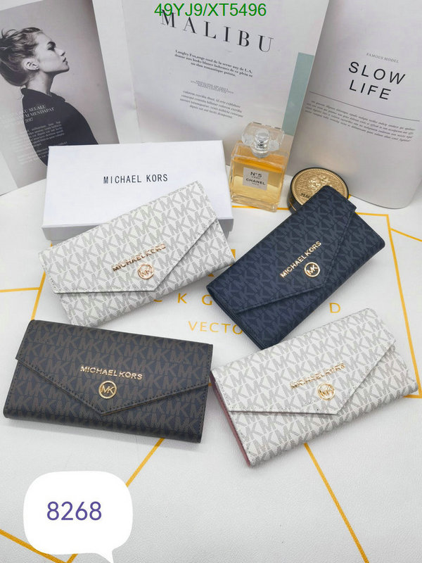 Michael Kors Bag-(4A)-Wallet-,Code: XT5496,$ 64USD