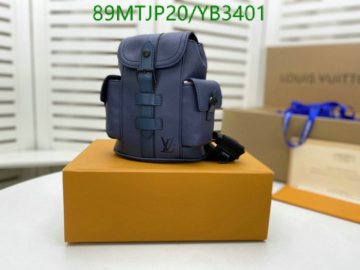 LV Bags-(4A)-Backpack-,Code: YB3401,$ 116USD