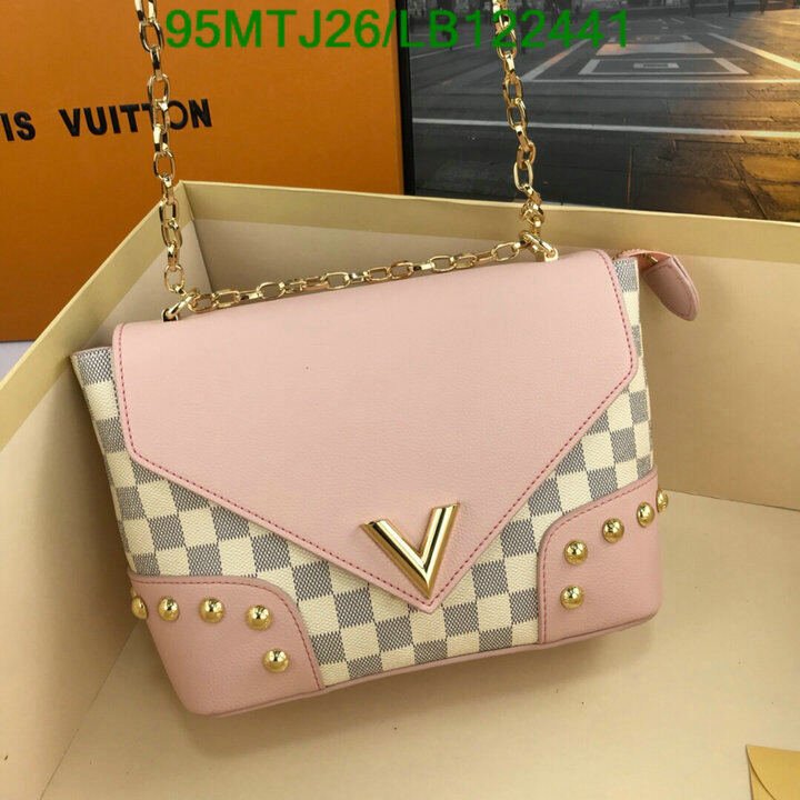 LV Bags-(4A)-Pochette MTis Bag-Twist-,Code: LB122441,$ 124USD