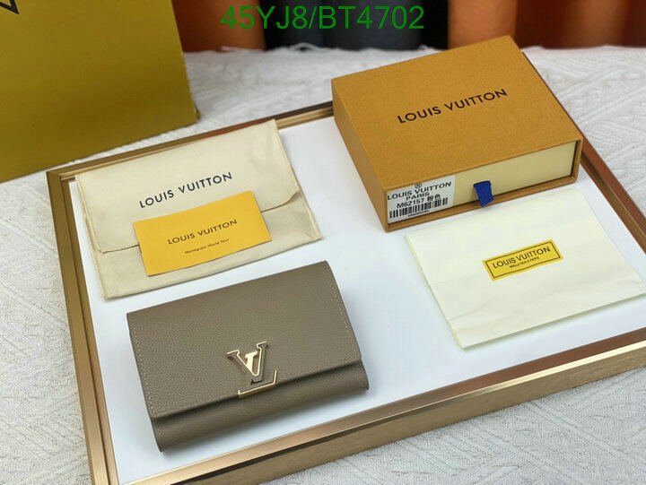 LV Bag-(4A)-Wallet- Code: BT4702 $ 59USD