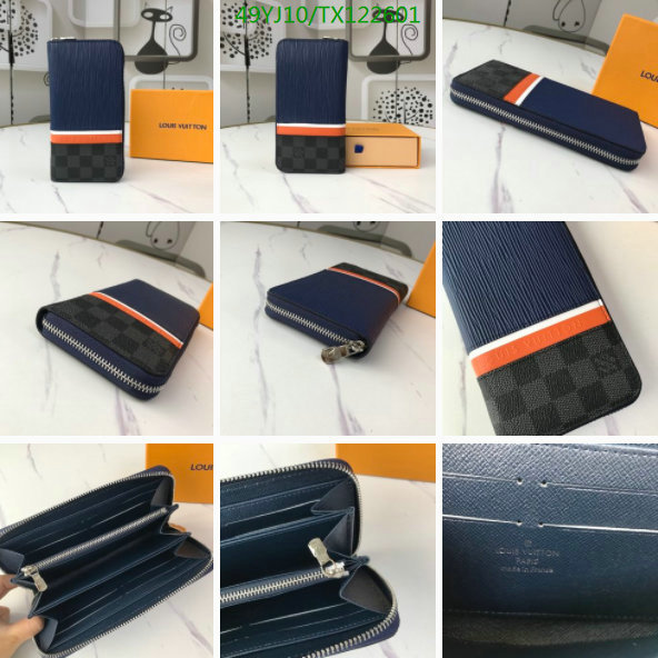 LV Bags-(4A)-Wallet-,Code: TX122601,$ 64USD