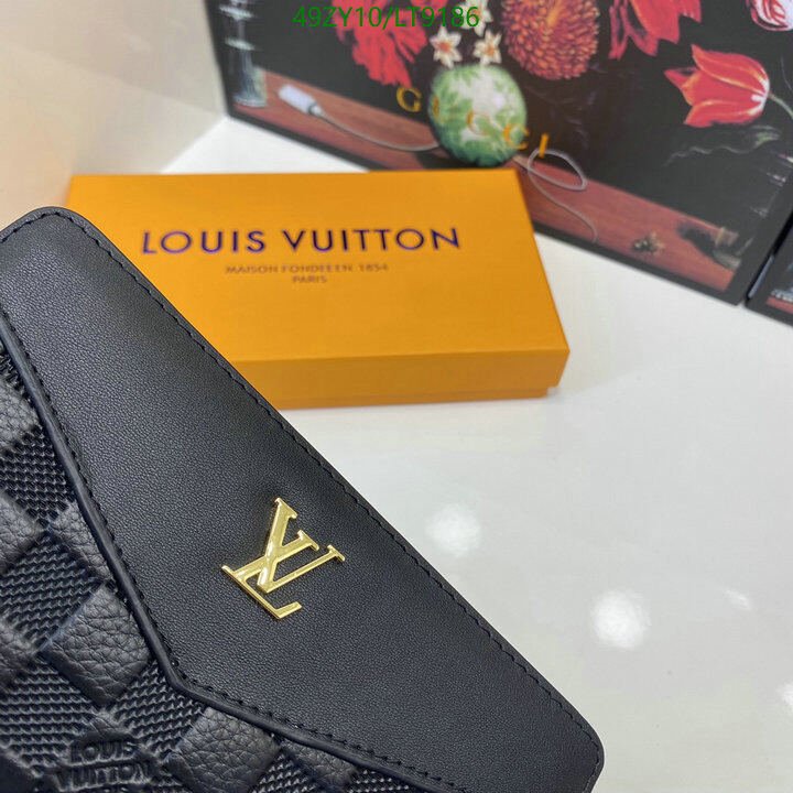 LV Bags-(4A)-Wallet-,Code: LT9186,$ 64USD