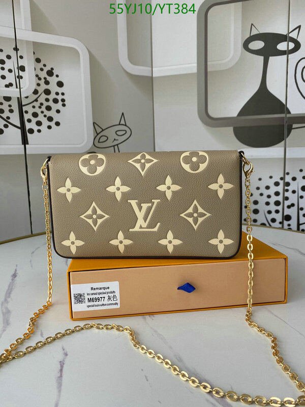 LV Bags-(4A)-Wallet-,Code: YT384,$ 72USD