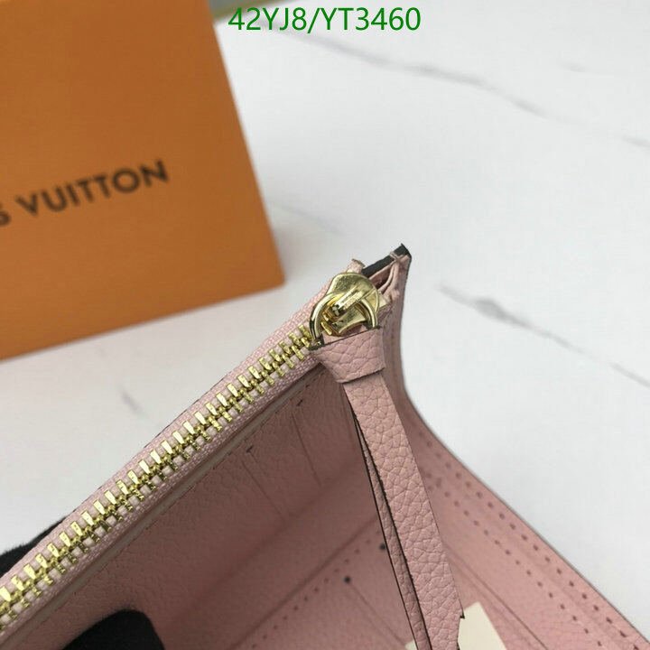 LV Bags-(4A)-Wallet-,Code: YT3460,$ 55USD