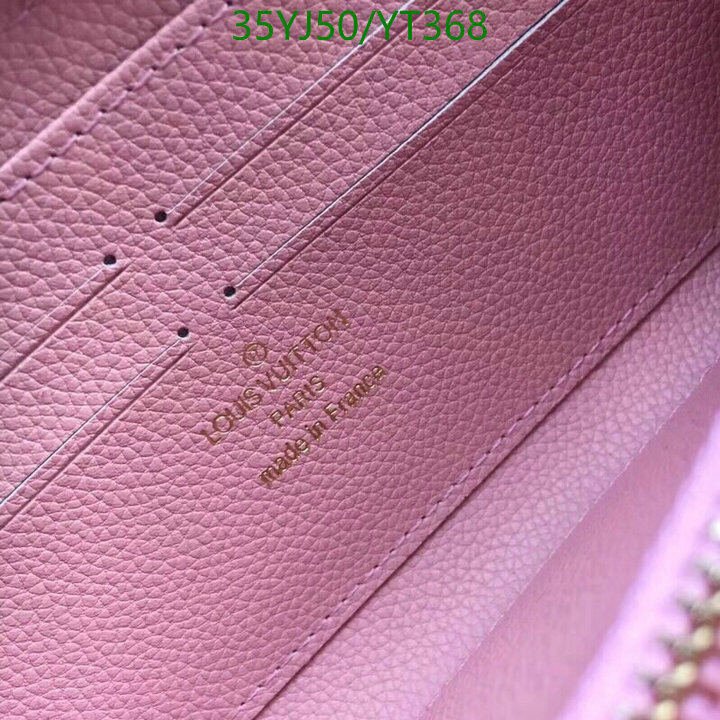 LV Bags-(4A)-Wallet-,Code: YT368,$ 46USD