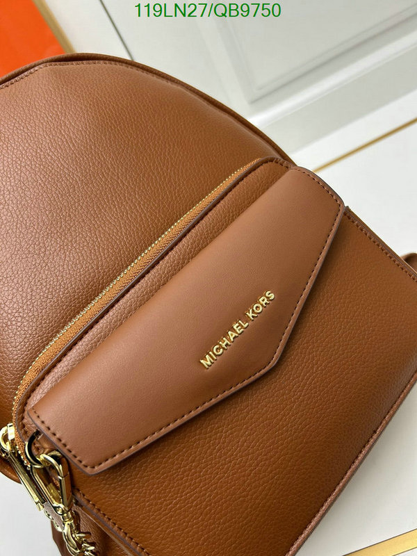 Michael Kors Bag-(4A)-Backpack- Code: QB9750 $ 155USD