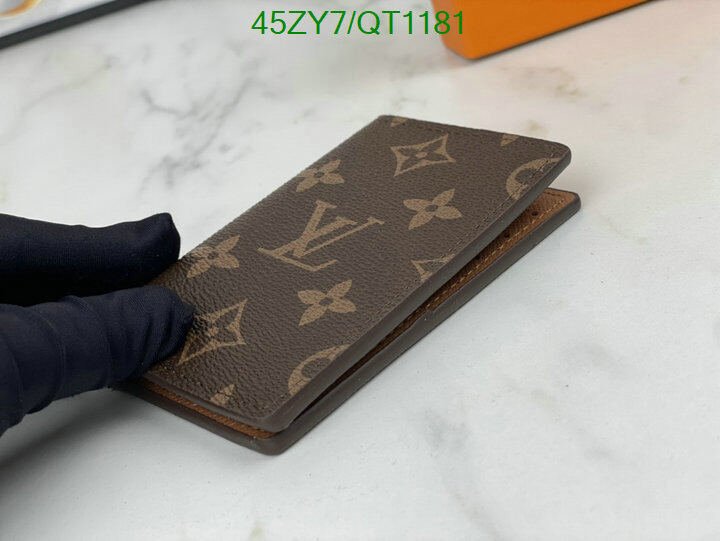 LV Bag-(4A)-Wallet- Code: QT1181 $ 59USD