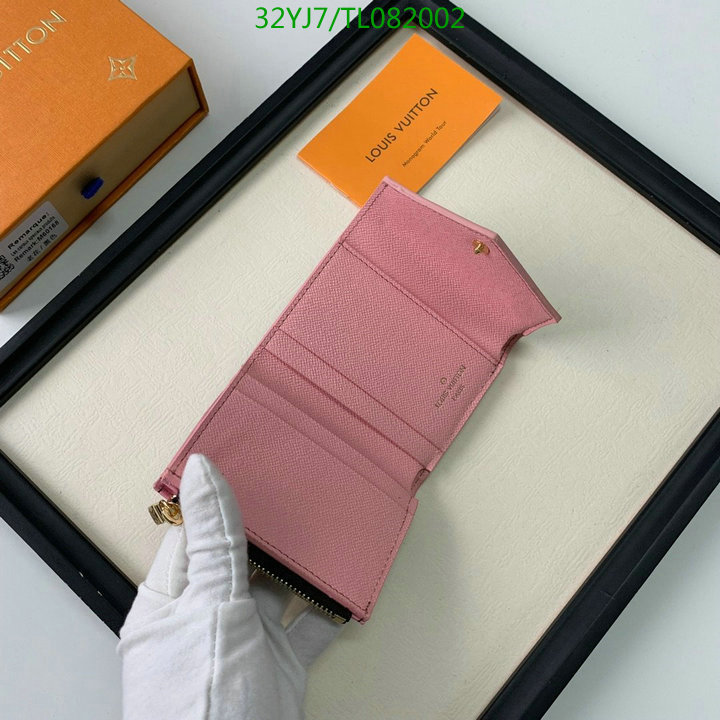 LV Bags-(4A)-Wallet-,Code: TL082002,$ 42USD