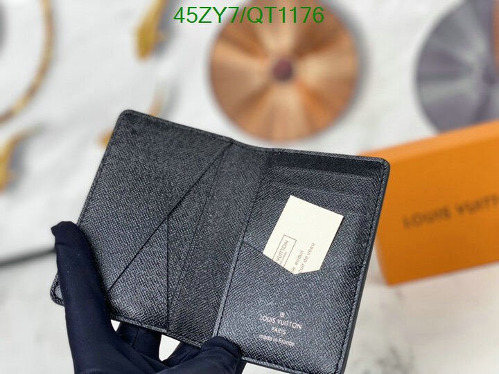 LV Bag-(4A)-Wallet- Code: QT1176 $ 59USD