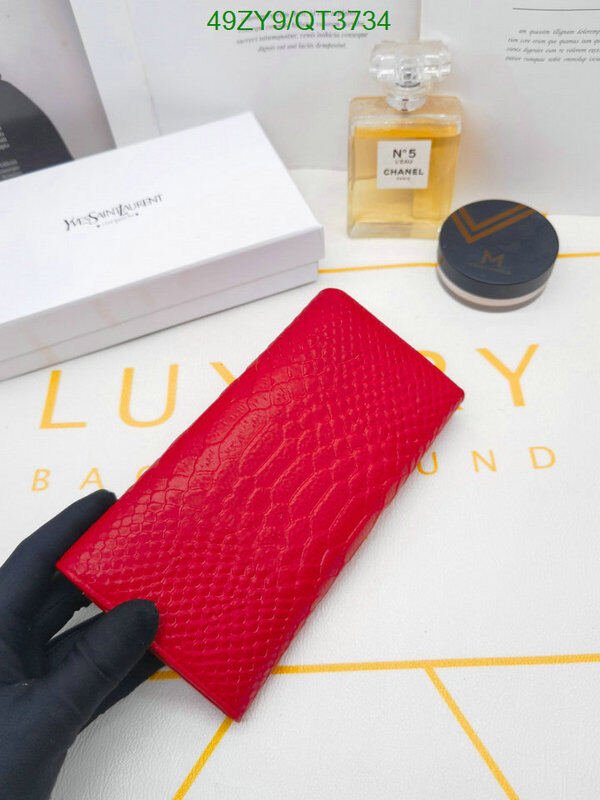 YSL Bag-(4A)-Wallet- Code: QT3734 $ 64USD