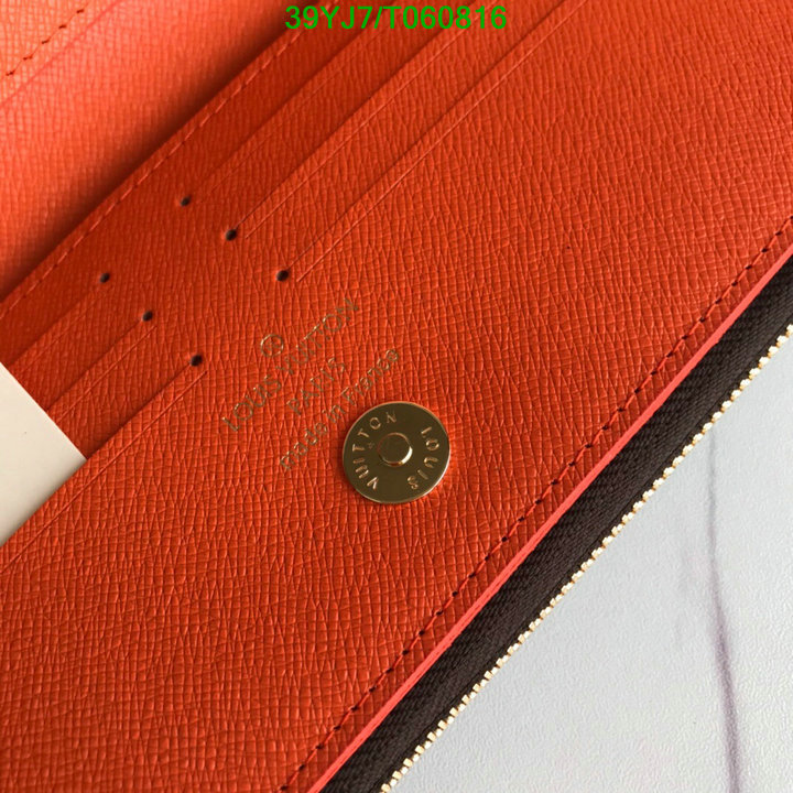 LV Bags-(4A)-Wallet-,Code: T060816,$ 51USD