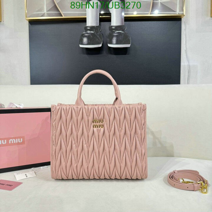 Miu Miu Bag-(4A)-Handbag- Code: UB3270 $ 116USD