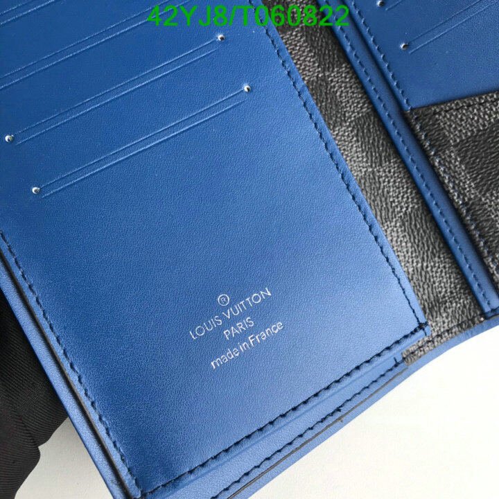 LV Bags-(4A)-Wallet-,Code: T060822,$ 55USD