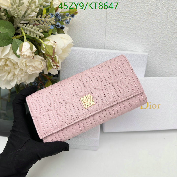 Dior Bag-(4A)-Wallet- Code: KT8647 $ 59USD