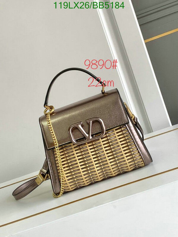 Valentino Bag-(4A)-Handbag- Code: BB5184 $ 155USD