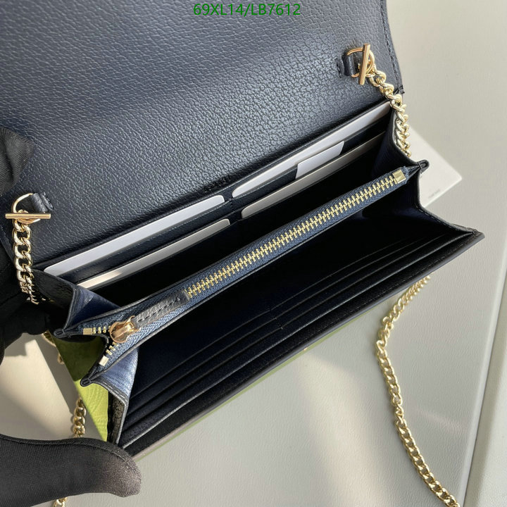 Gucci Bag-(4A)-Diagonal-,Code: LB7612,$ 90USD