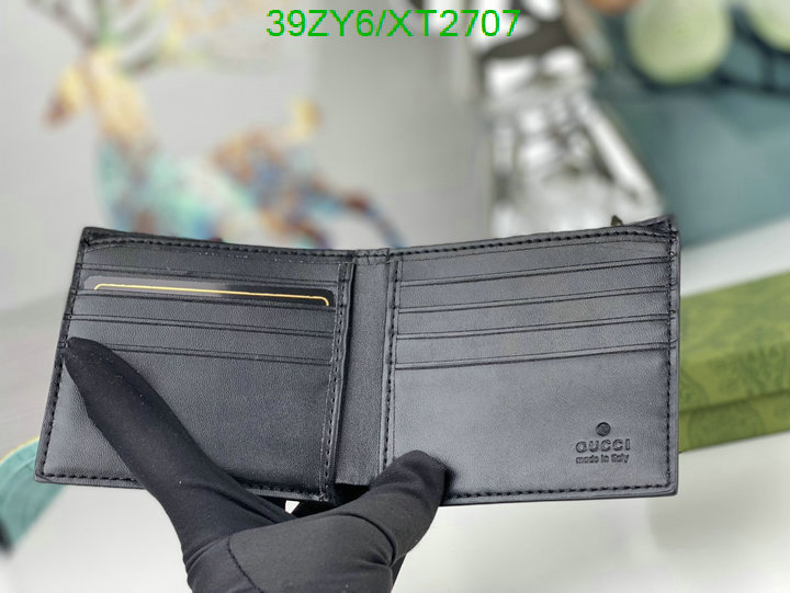 Gucci Bag-(4A)-Wallet-,Code: XT2707,$ 51USD