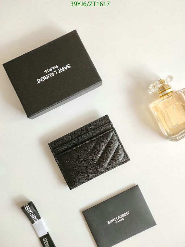 YSL Bag-(4A)-Wallet-,Code: ZT1617,$ 51USD